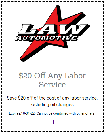 $20 Off Any Labor Service Coupon